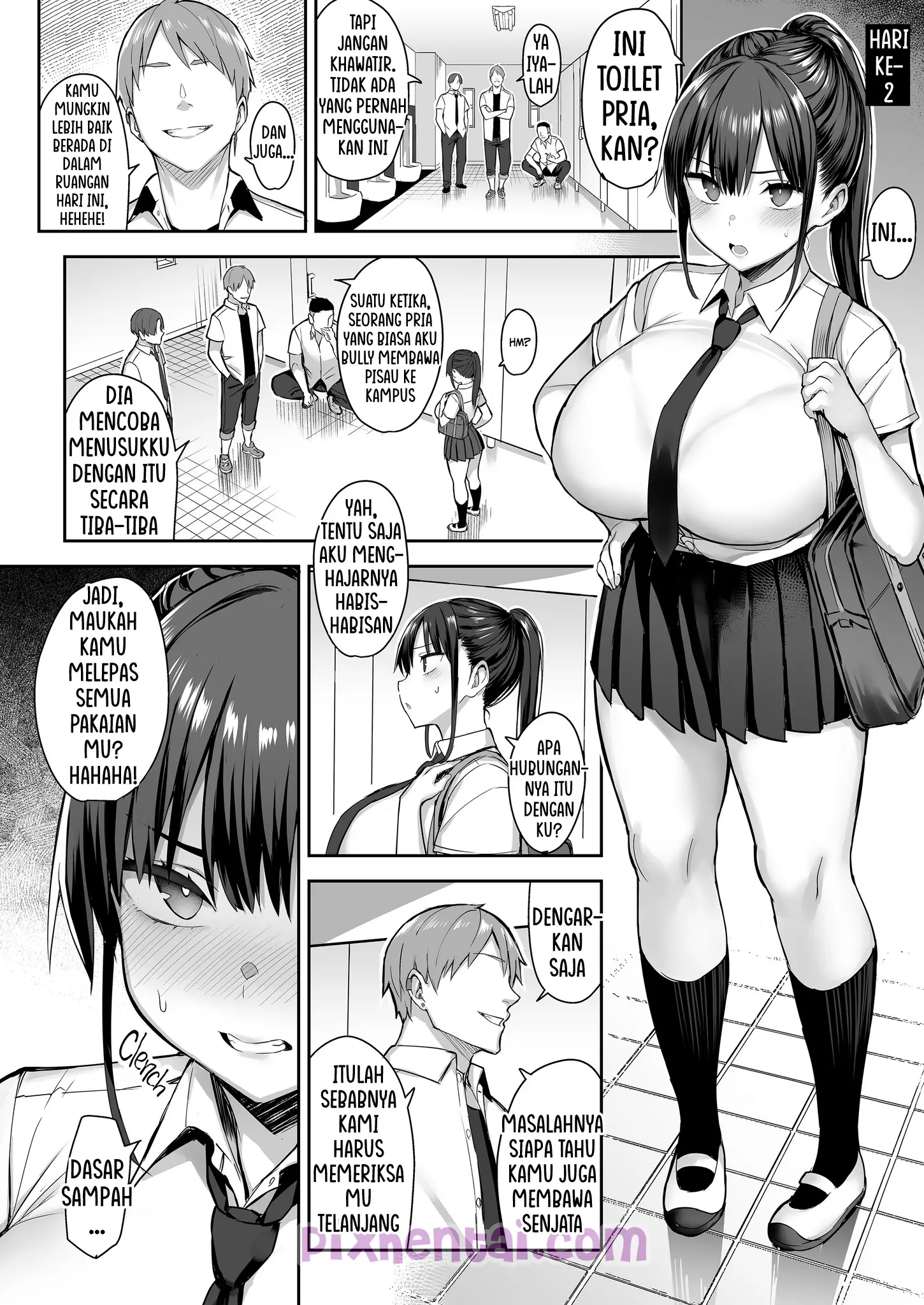 Komik hentai xxx manga sex bokep She Sold Herself Out to Save Me From Bullying Part 1 19